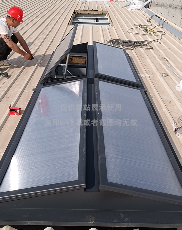 兰州王老吉生产车间永寿排烟天窗