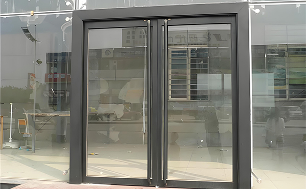 永寿玻璃地弹门